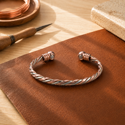 Kupferarmband Twine von Livia