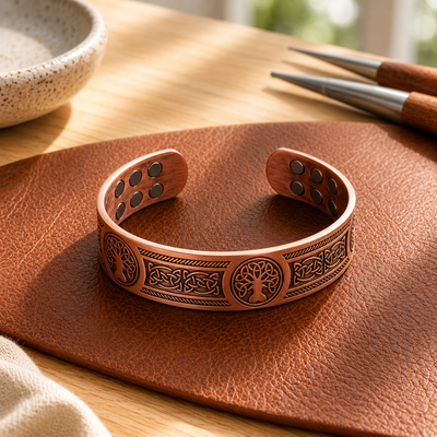 Kupferarmband Bough von Livia