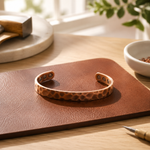 Kupferarmband Furrow von Livia