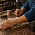 Kupferarmband Drift von Livia