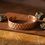 Herren-Kupferarmband Ore von Livia